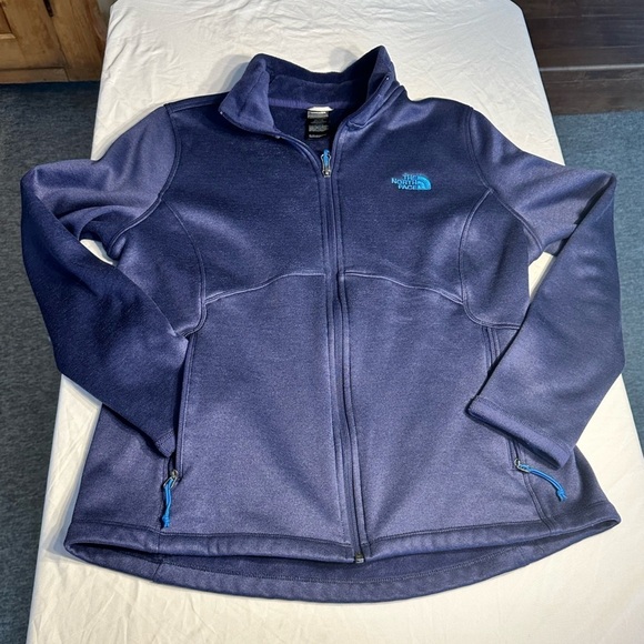 The North Face Lightweight Zip Up Jacket Polyester/Elastine Blend Size XL - Picture 9 of 12